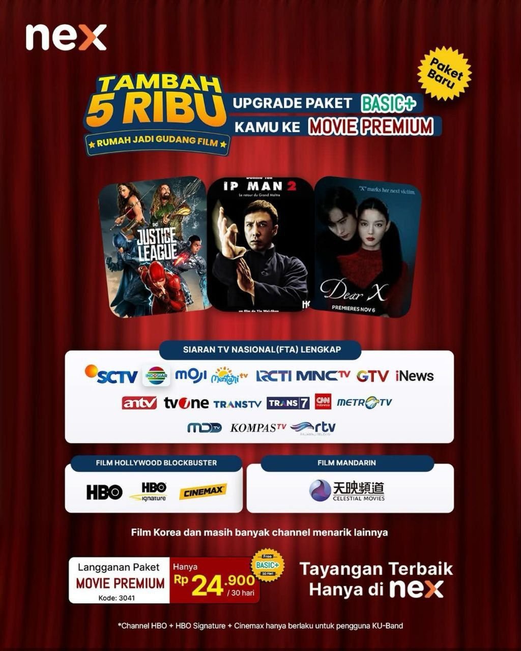 Nexparabola Paket Movie Premium
