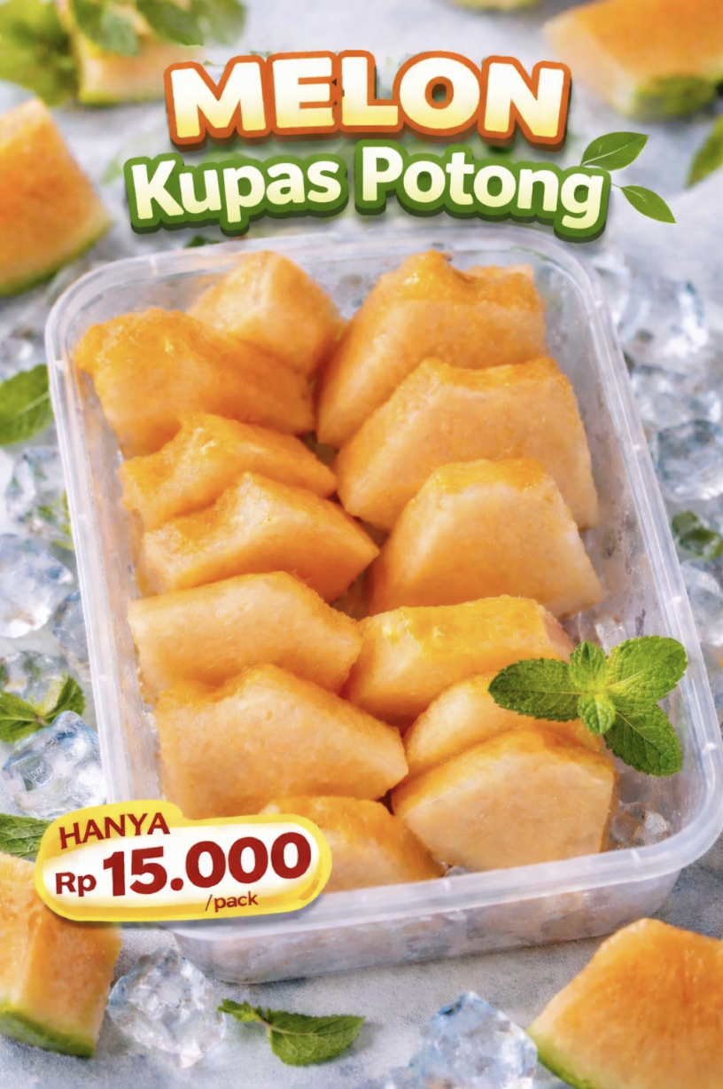 Melon Kupas Potong