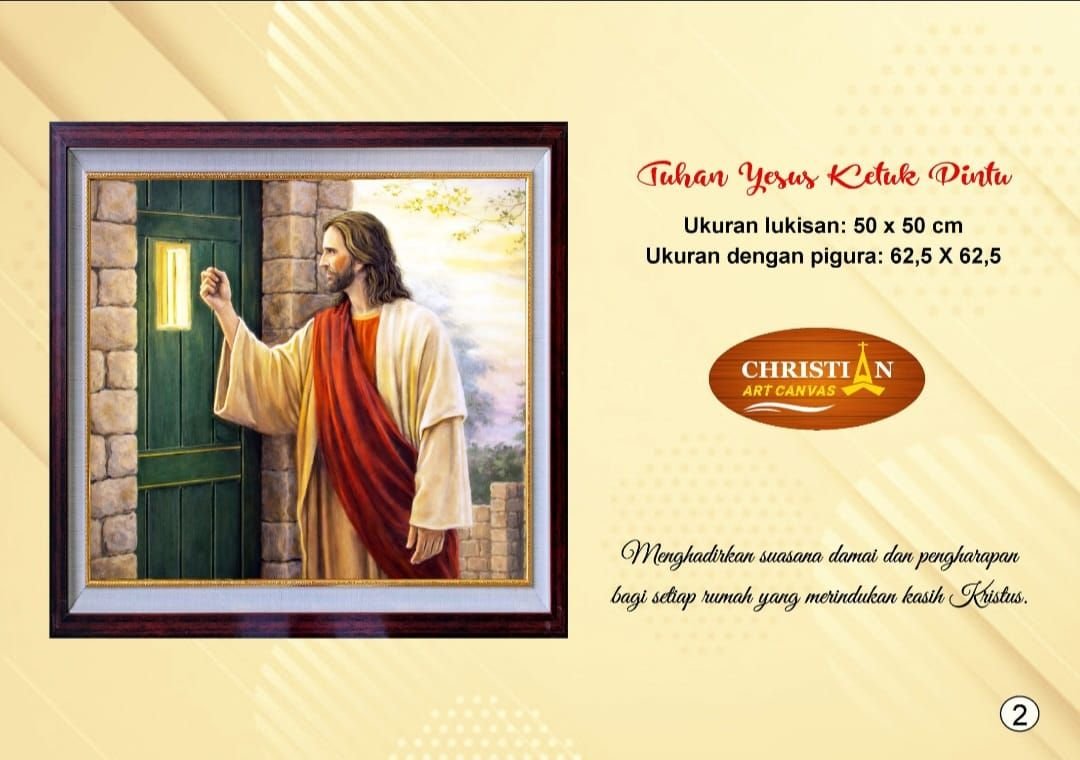 Lukisan Yesus Ketuk Pintu