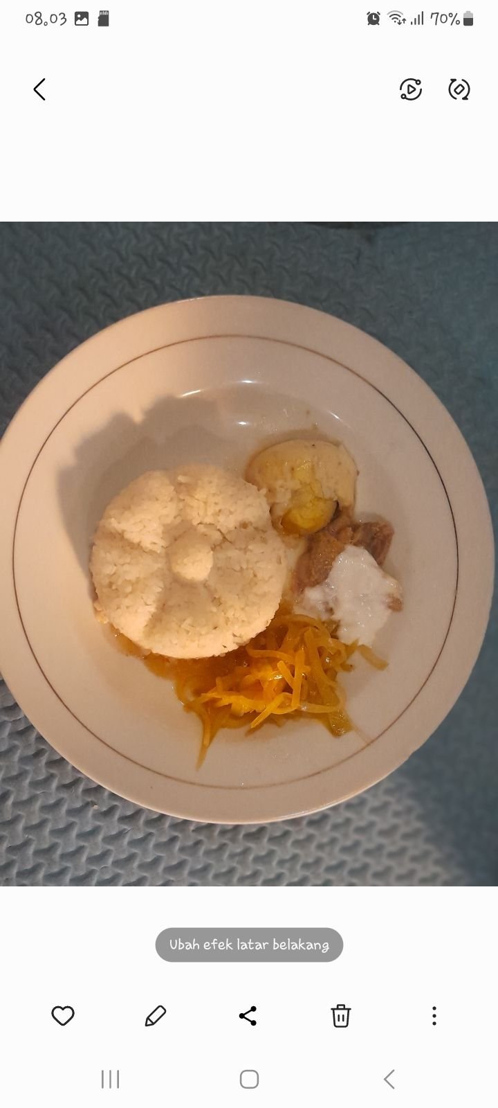 Nasi liwet khas solo