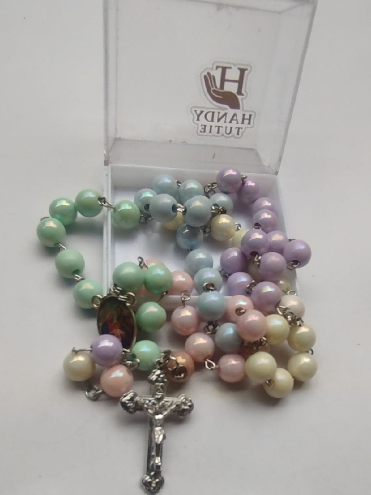 Kalung Rosario Mote Warna/i