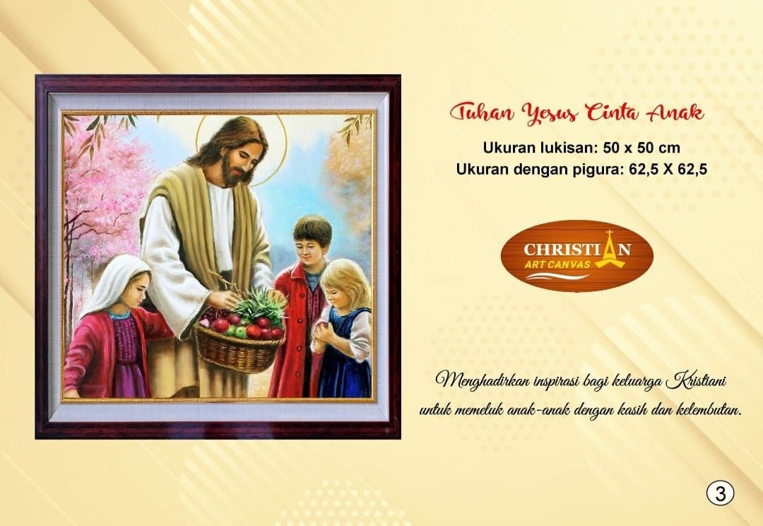 Lukisan Yesus Cinta Anak
