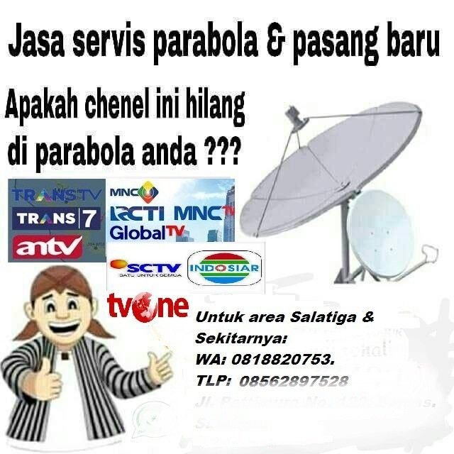 Perbaikan parabola dan Antena